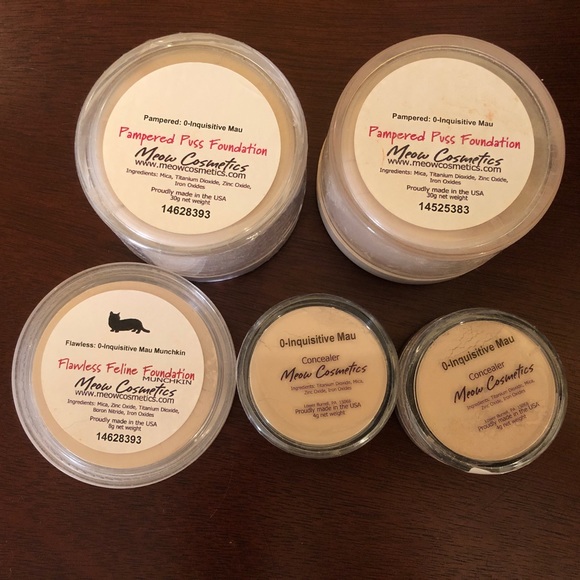 Meow Cosmetics Mineral Makeup Lot in ‘Inquisitive Mau’ - Picture 3 of 4